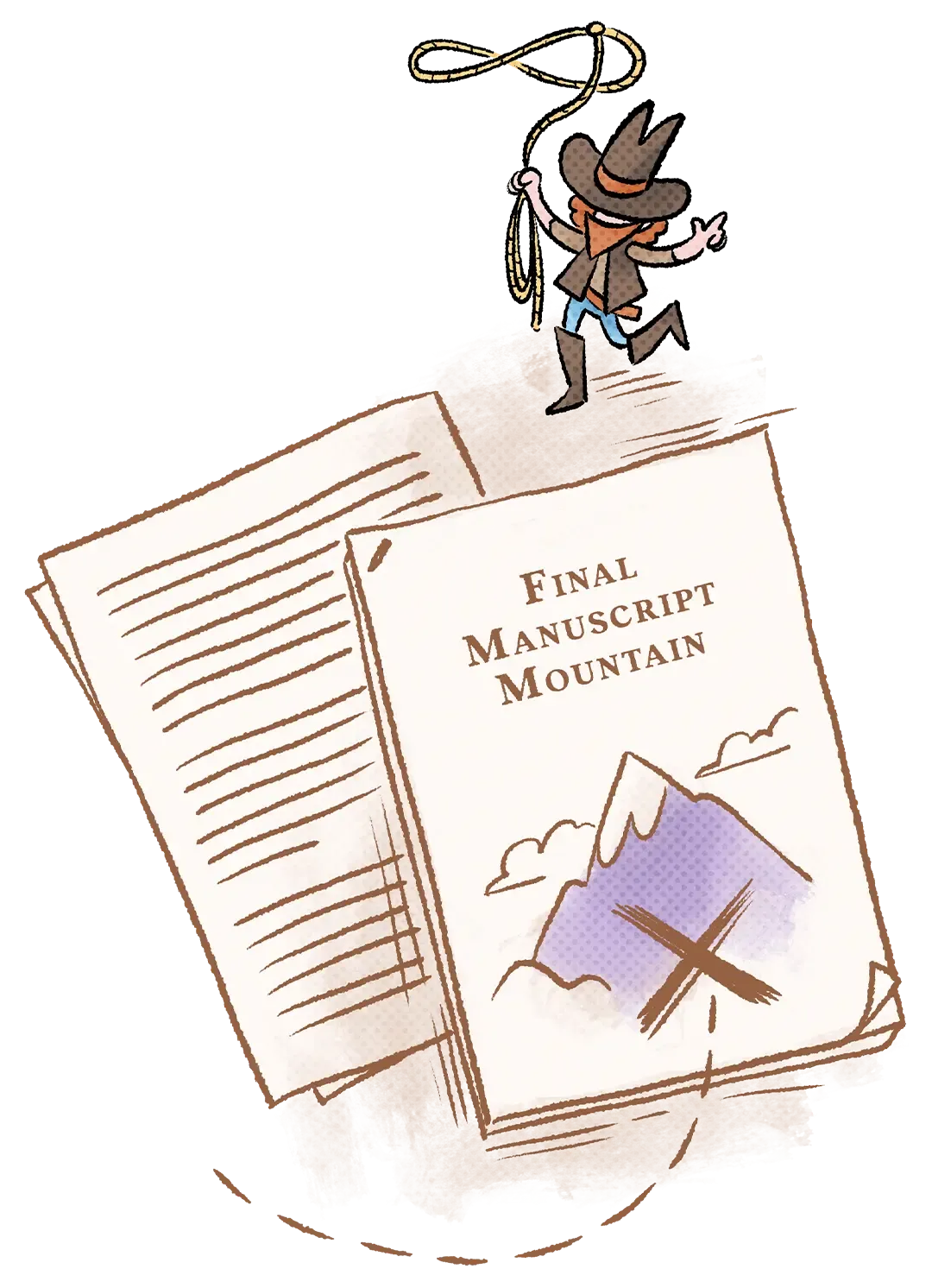 Manuscript mountain