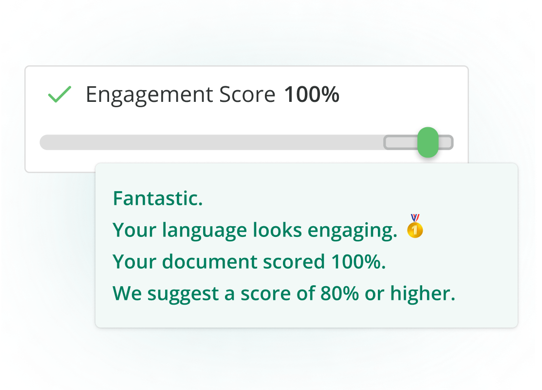Product - engagement score