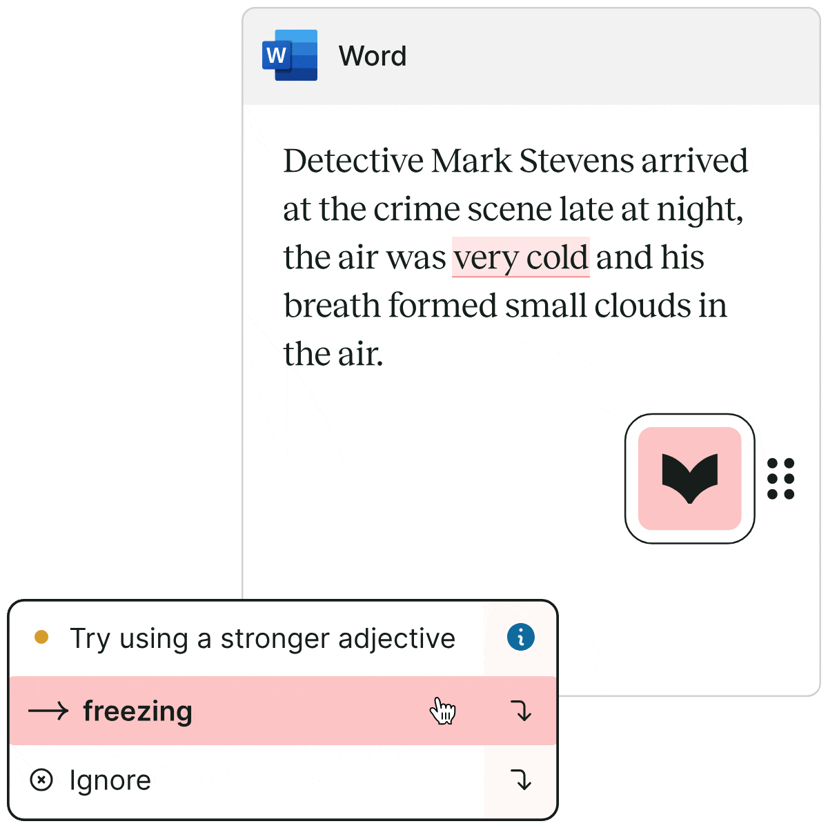 Animation to show ProWritingAid working across different writing apps