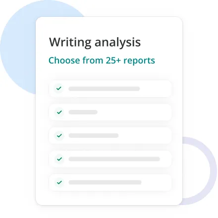 Choose from 25+ reports