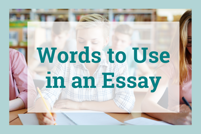 Words To Use In An Essay 300 Essay Words