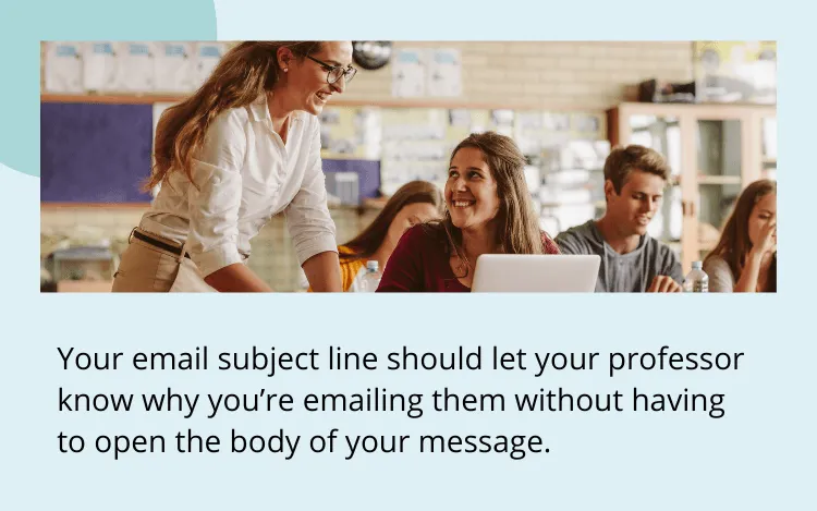 email subject line tip