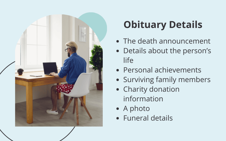 essential obituary details