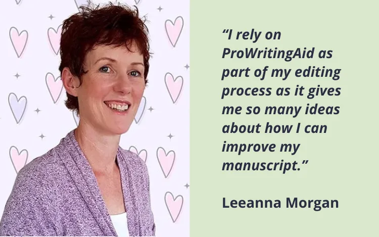 Picture of Leeanna Morgan beside quote reading 