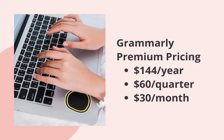 grammarly premium pricing