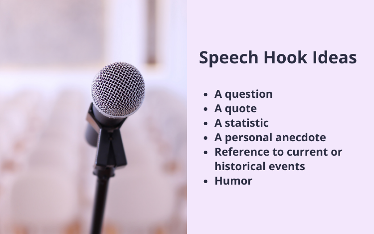 speech hook ideas