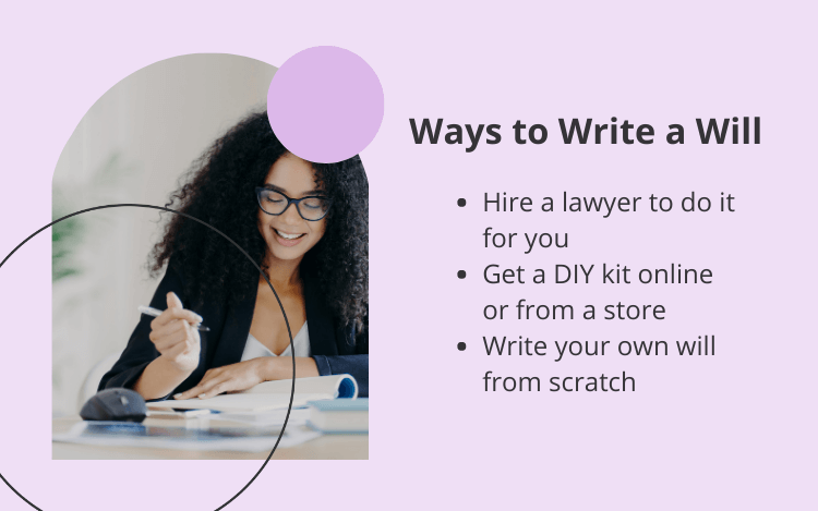 ways to write a will