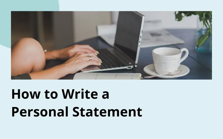 How to write a personal statement