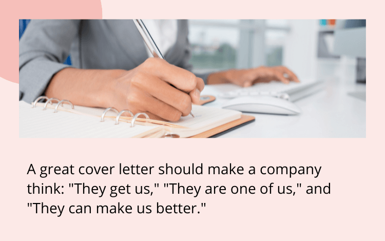 elements of a great cover letter