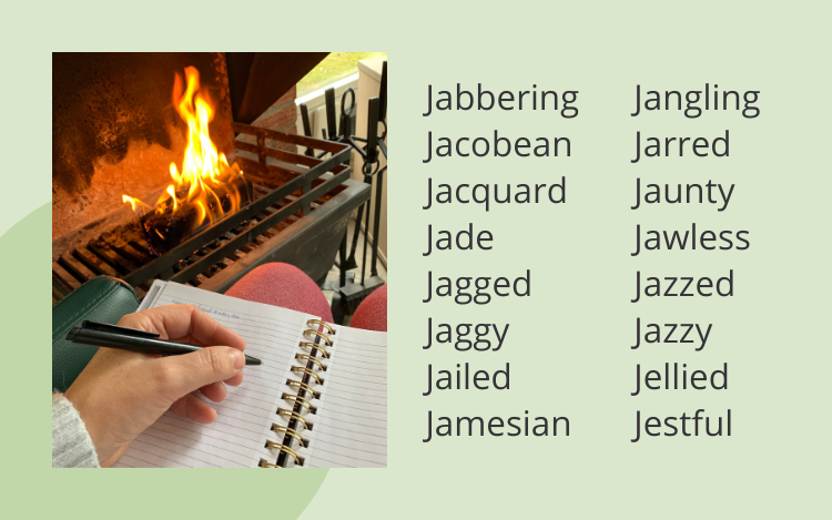 J adjectives list