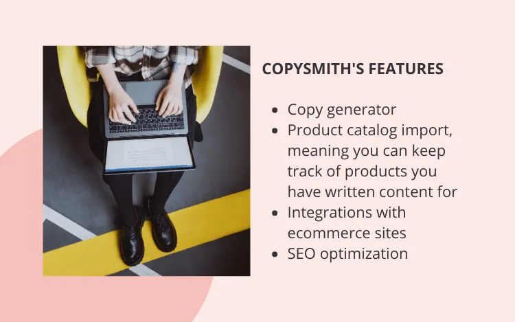 copysmith's features