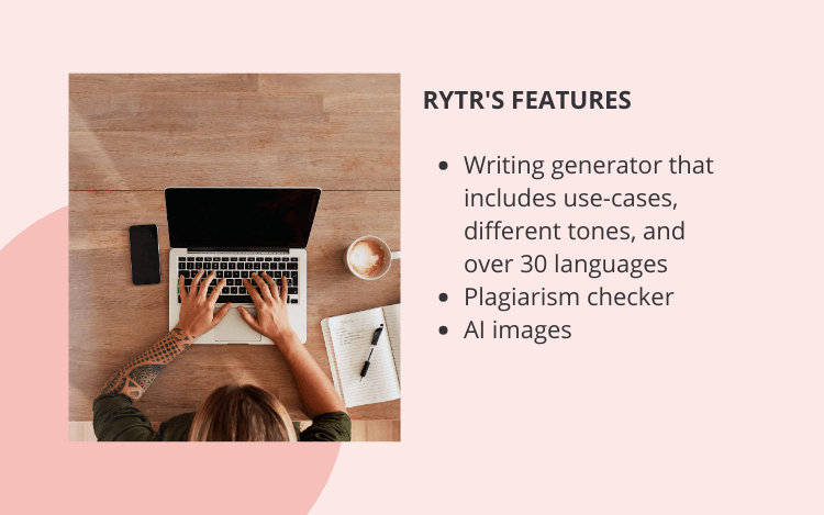 Rytr's features