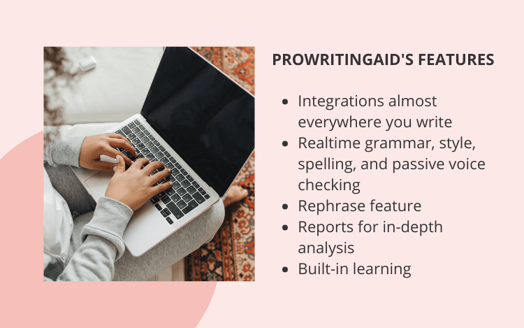 Prowritingaid's features