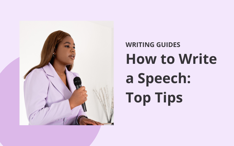 how to write a speech