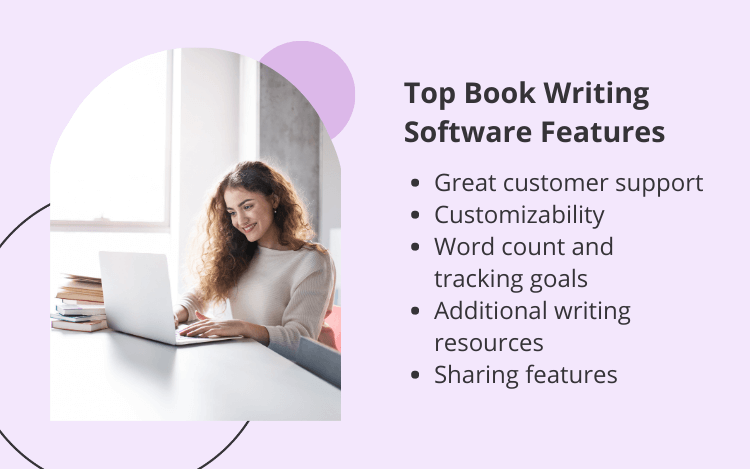 top book writing software features